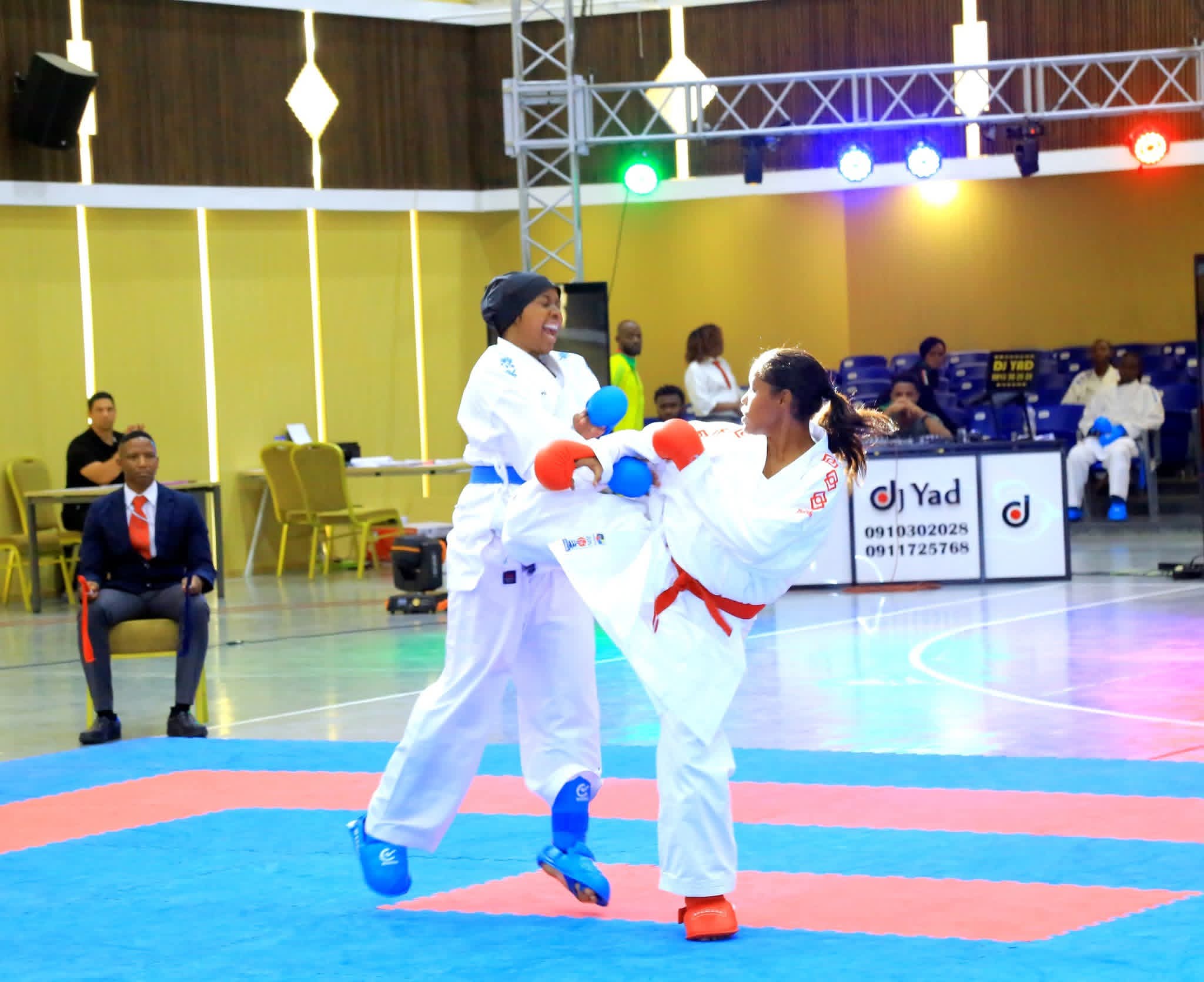 Fatuma Mohammed Celebrates a decisive Yuko Score